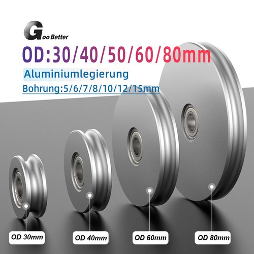Aluminium umlenkrolle rollen - aluminium,
