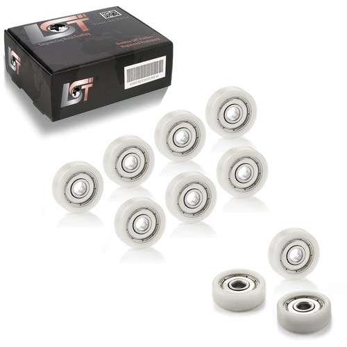 10x rollen führungsrollen - rollen,