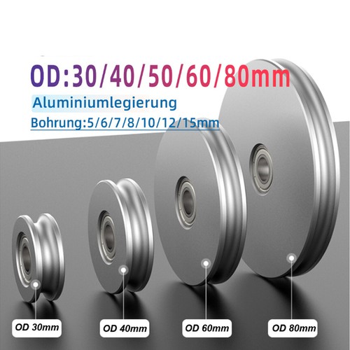 Aluminium umlenkrolle rollen - aluminium,